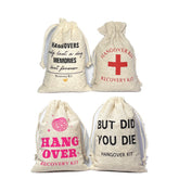 Bachelorette Party Bags - I Regret Nothing Hangover Kit Bags - Hangover Recovery Kit - Bachelorette Party Bags - Hen Party Bags